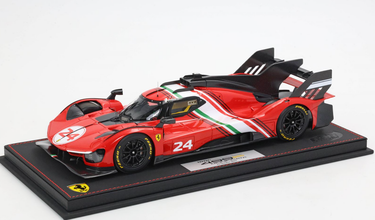 1/18 BBR Ferrari 499P Modified Launch Version 28 Oct 2023 Car Model