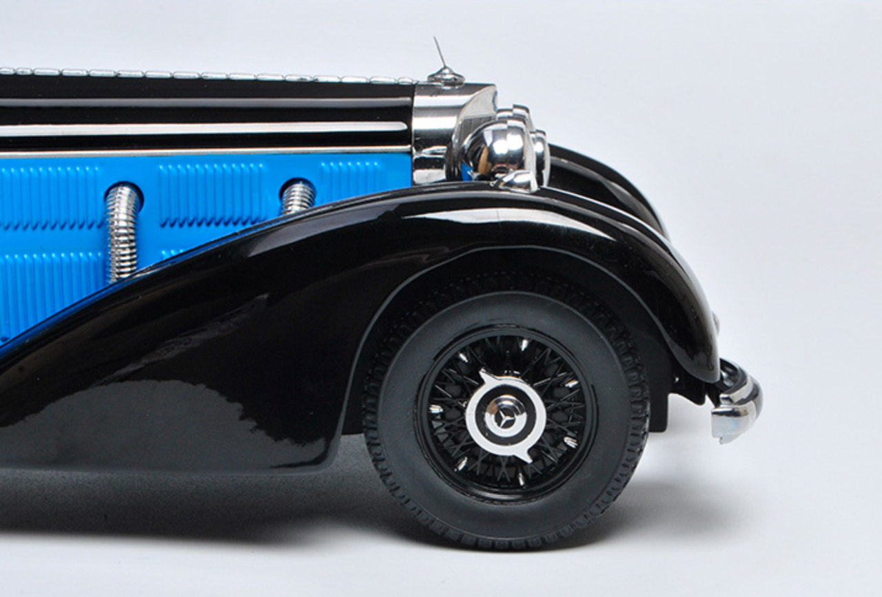 値頃1/18 メルセデス540K 1938 ブラック KK-Scale製 中古 ミニカー