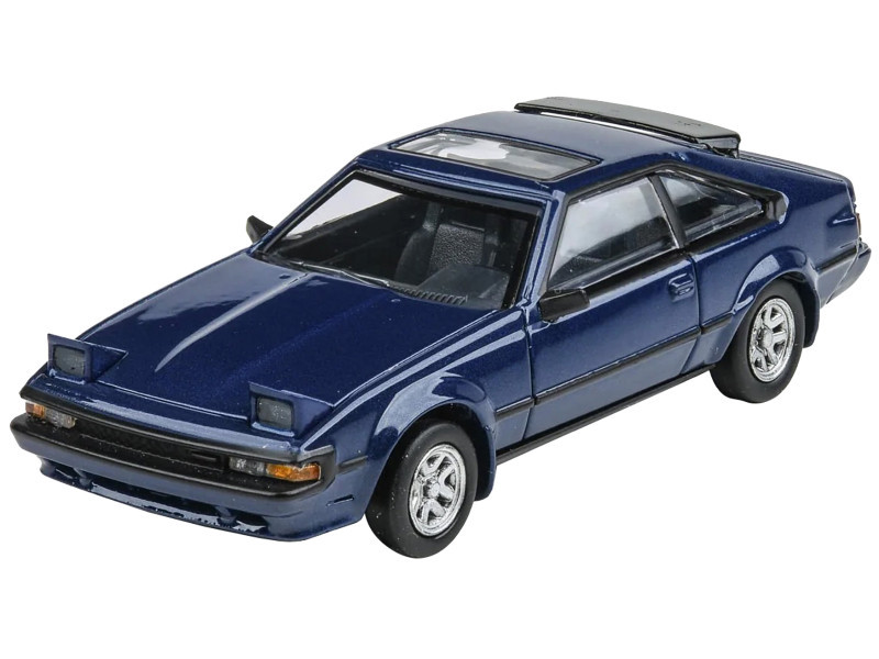1984 Toyota Celica Supra XX Dark Blue Metallic with Sunroof 1/64