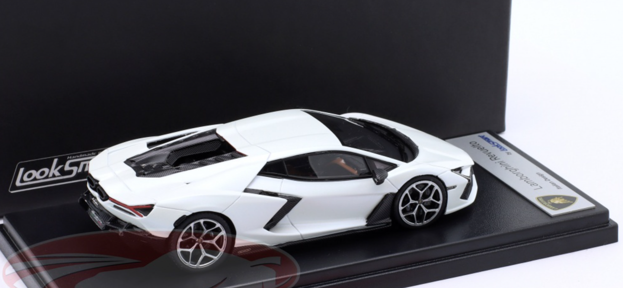 1/43 LookSmart 2023 Lamborghini Revuelto (Siderale White) Car Model