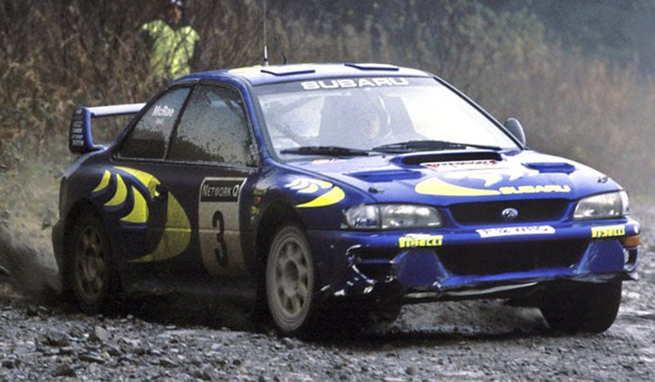 1/18 Sunstar 1997 Subaru Impreza S5 WRC '97 #3 C.McRae, N.Grist Diecast Car Model