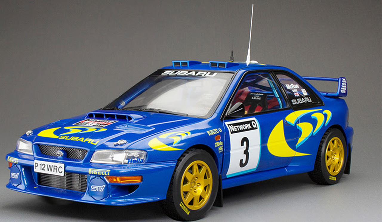 1/18サイズ 1/18 Sunstar 1997 Subaru Impreza S5 WRC '97 #3 C.McRae, N