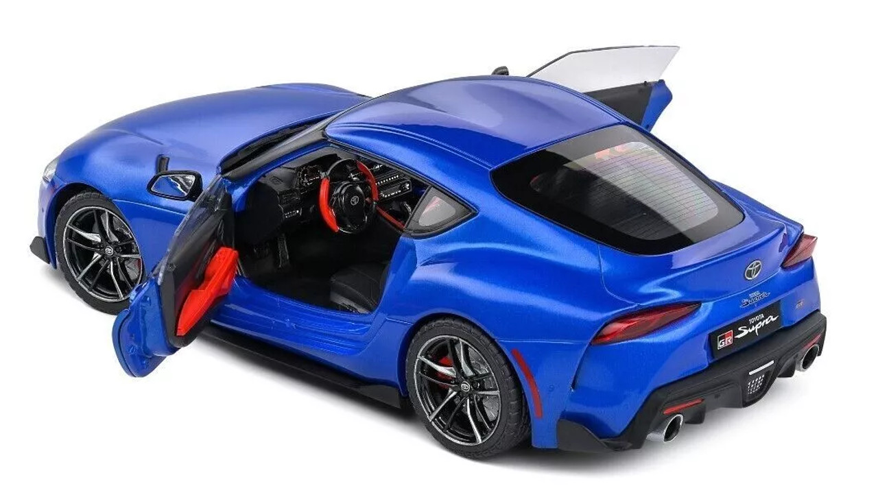 1/18 Solido 2021 Toyota GR Supra (Horizon Blue Metallic) Diecast Car Model