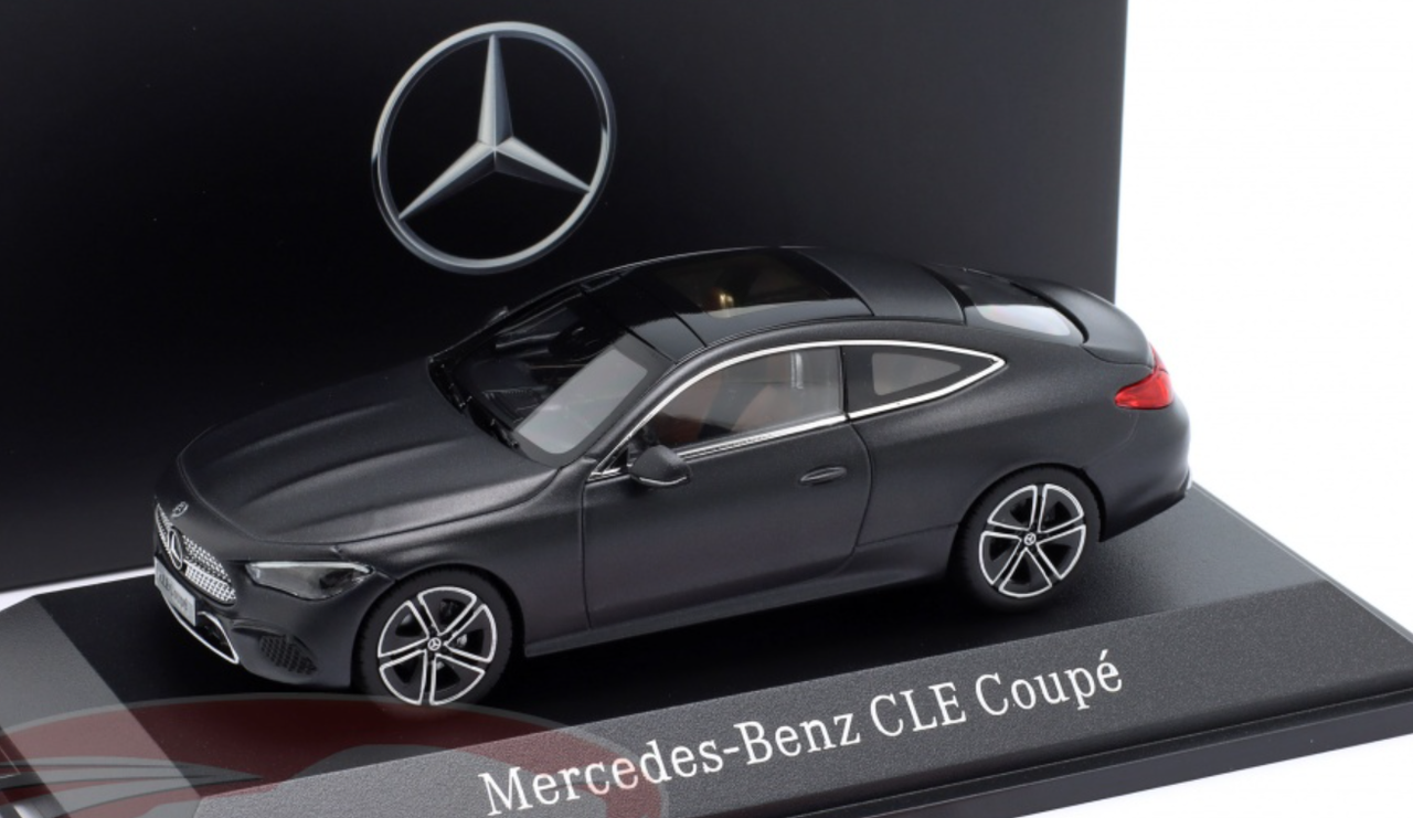 1/43 Dealer Edition 2023 Mercedes-Benz CLE Coupe (C236) (Graphite Grey) Diecast Car Model