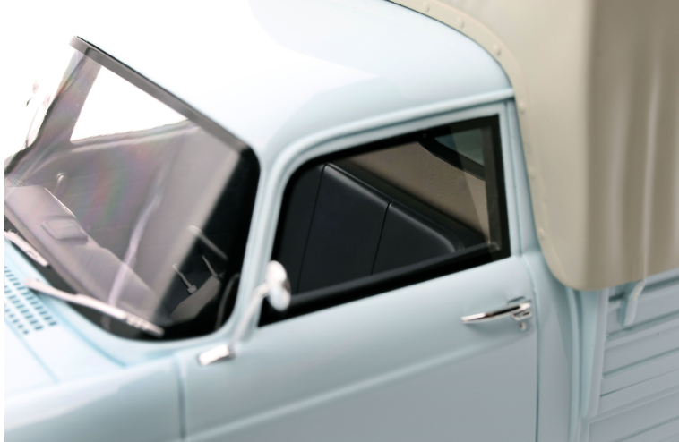 Eligor Peugeot 404 Pick Up Baché 1/43 – Jaune, Amortisseurs Allinquant – ZC1076