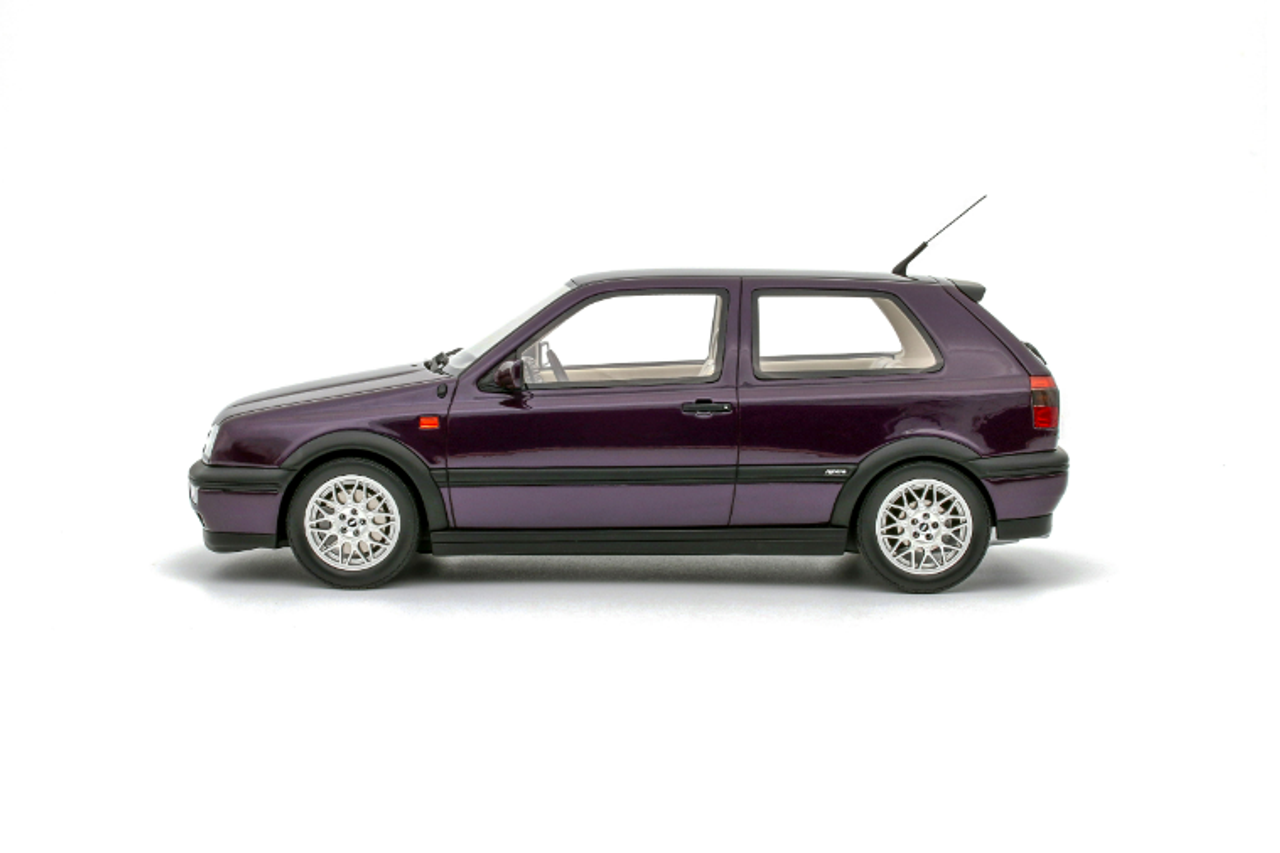 1/18 OTTO 1995 Volkswagen VW Golf III 3 VR6 Syncro (Purple) Car Model