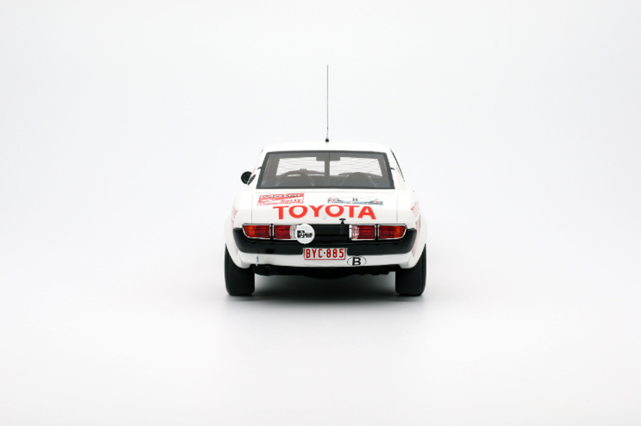 1/18 OTTO 1977 Toyota Celica RA21 White Rac Rally Car Model