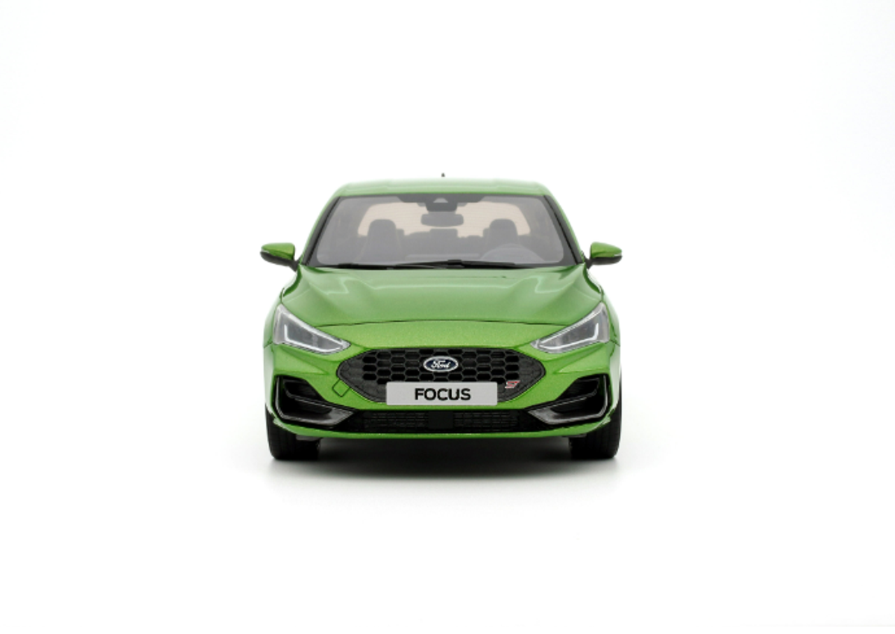 1/18 OTTO 2022 Ford Focus MK5 ST Phase 2 (Green) Car Model