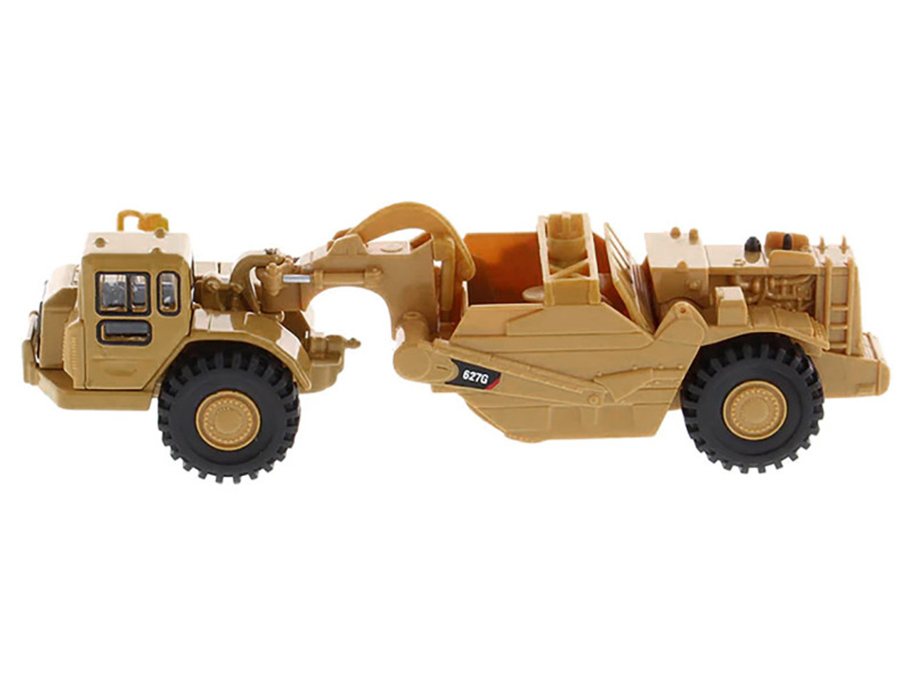 CAT Caterpillar 627G Auger Scraper Yellow 1/87 (HO) Diecast