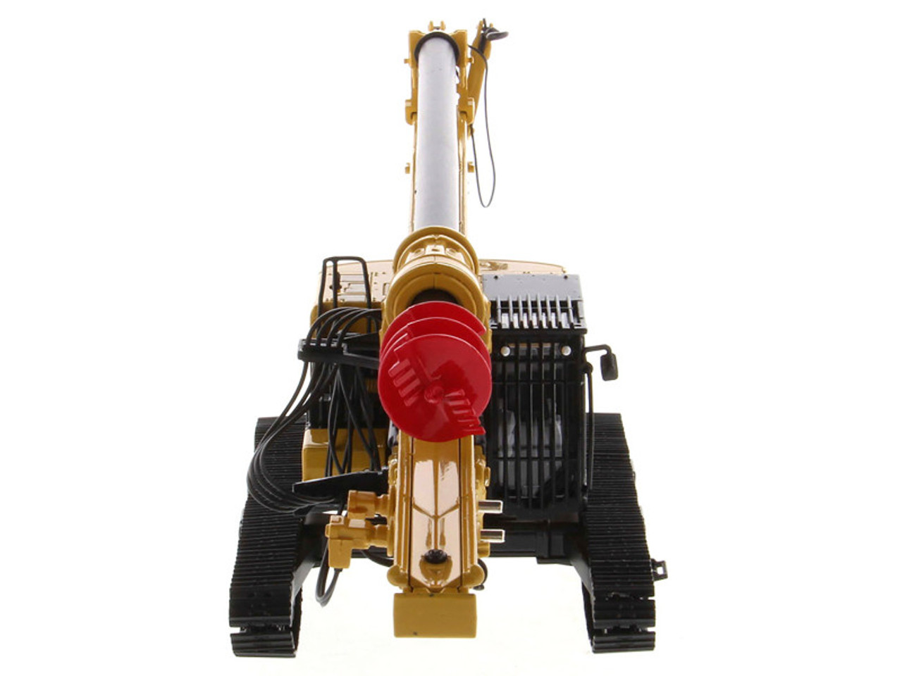 CZM EK160 Cylinder Crowd Drilling Rig Yellow "High Line" Series 1/50 Diecast Model by Diecast Masters