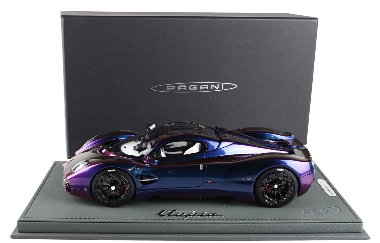 1/18 BBR Pagani Utopia (Chameleon Purple Holographic) Resin Car Model Limited 48 Pieces