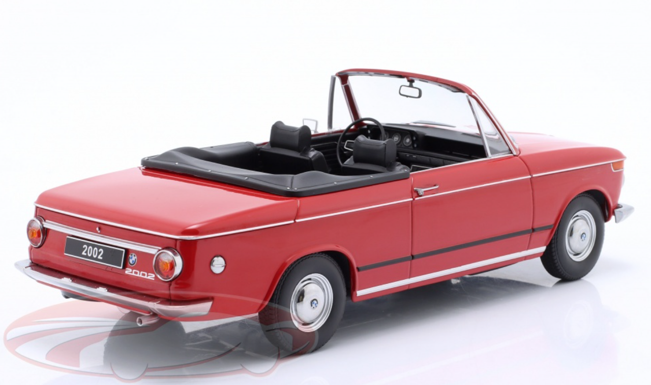 1/18 KK-Scale 1971 BMW 2002 Cabriolet (Red) Diecast Car Model