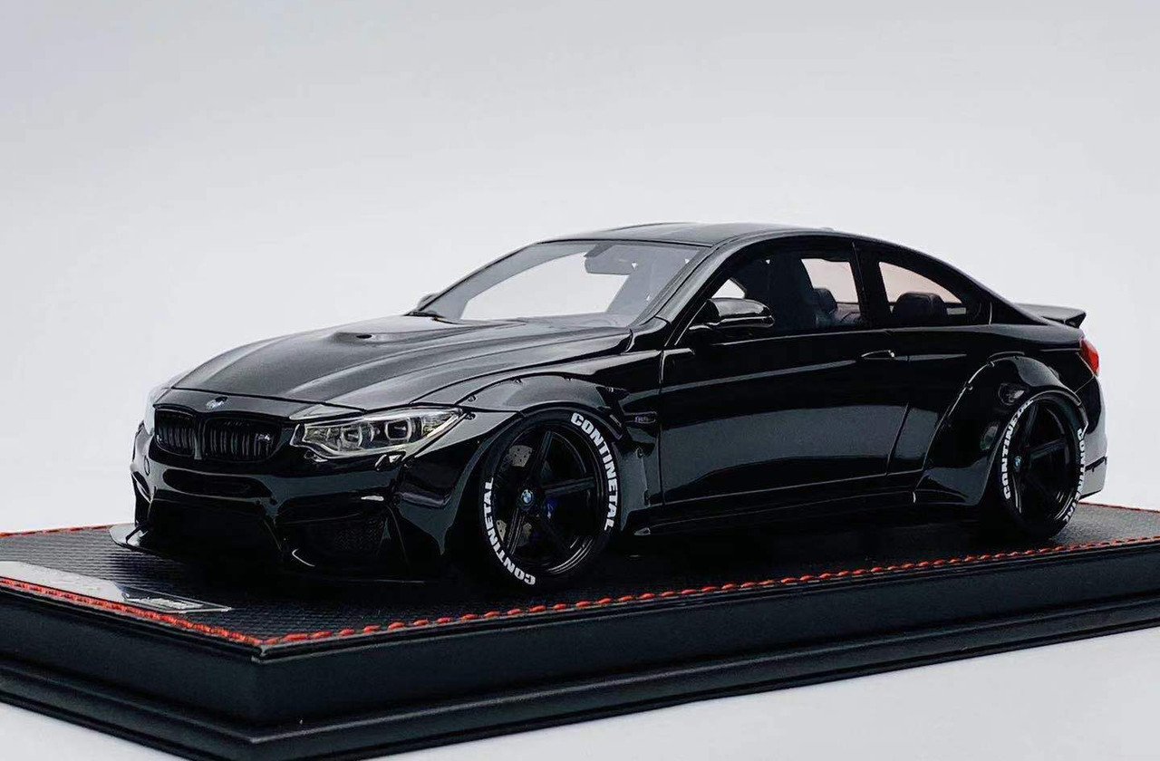 1/18 Track Collections BMW F82 M4 Liberty Walk LB Works Performance (Black) Resin Car Model