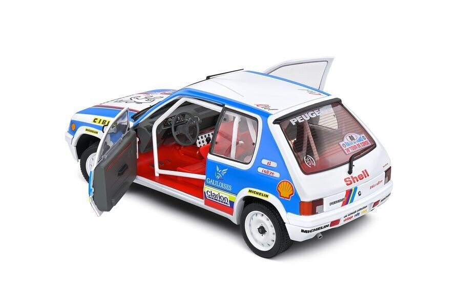 1/18 Solido 1990 Peugeot 205 Rallye 1.9L MK1 The Schwab Collection