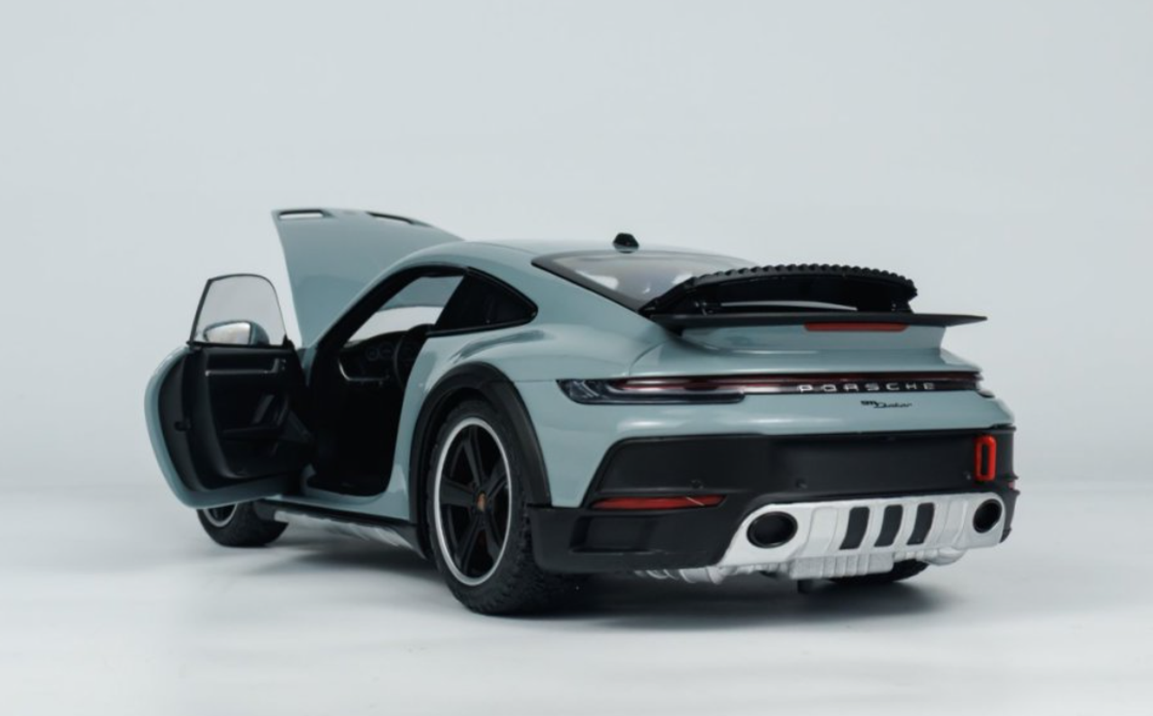 1/18 Minichamps 2022 Porsche 911 (992) Dakar (Green Metallic) Diecast Car Model