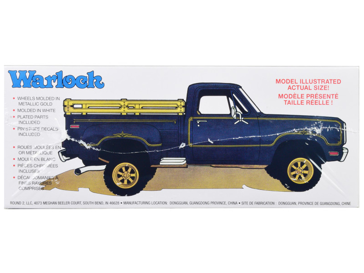 Skill 2 Model Kit 1977 Dodge Warlock Stepside Pickup Truck 1/25 Scale Model by MPC