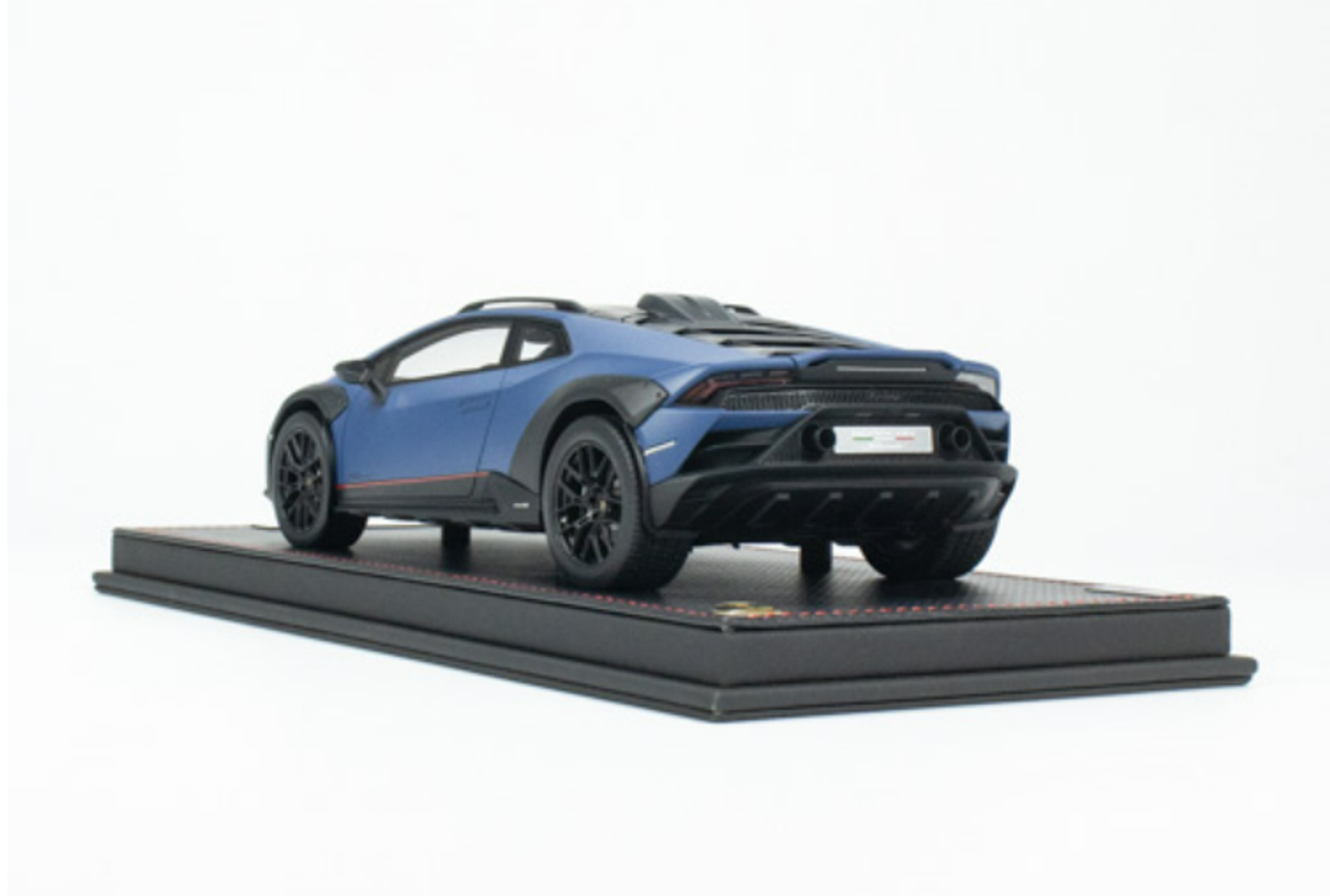 1/18 MR Collection Lamborghini Huracan Sterrato Matte Blue