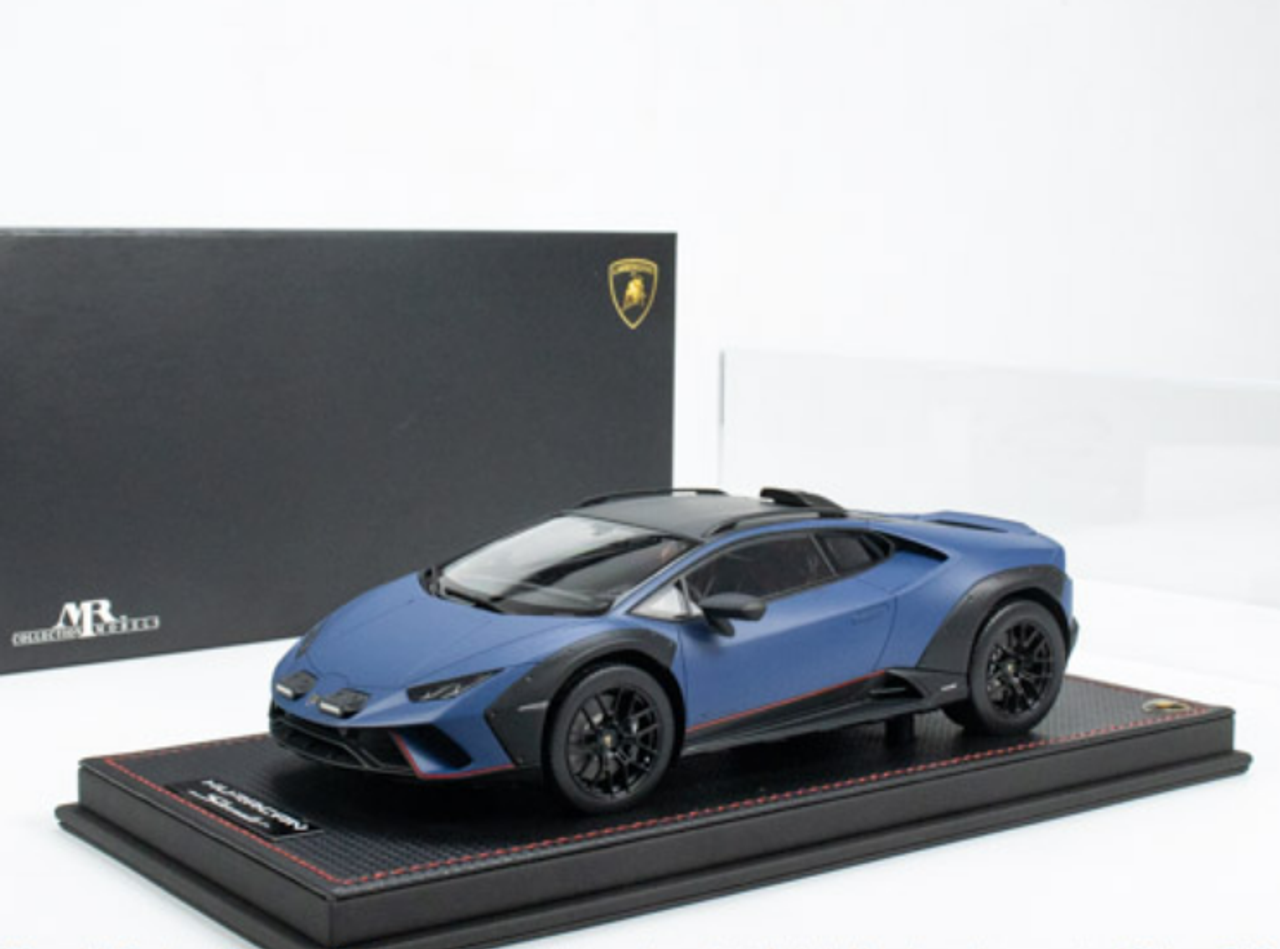 1/18 MR Collection Lamborghini Huracan Sterrato Matte Blue