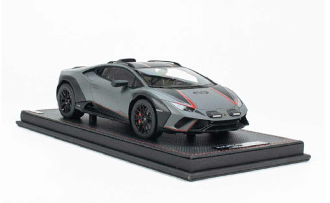 1/18 MR Collection Lamborghini Huracan Sterrato Matte Grey