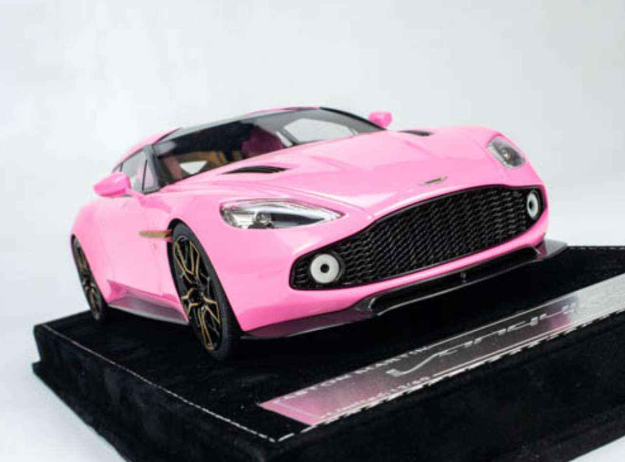 1/18 HH Model Aston Martin Zagato Pink