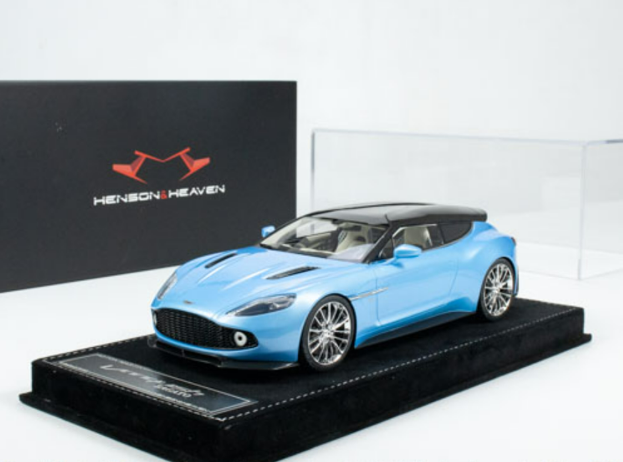 1/18 HH Model Aston Martin Zagato Blue
