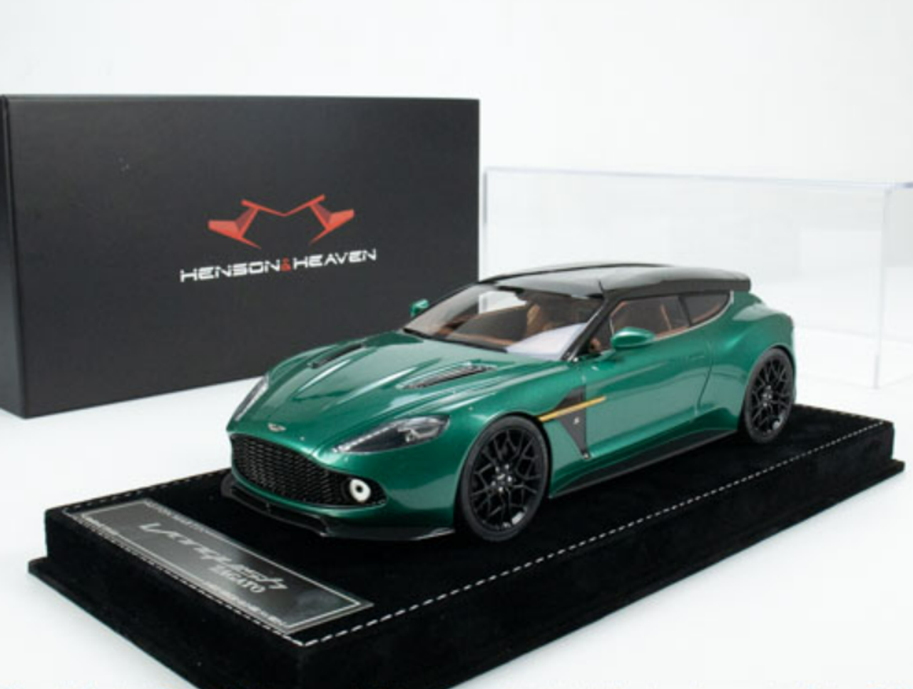 1/18 HH Model Aston Martin Zagato Green