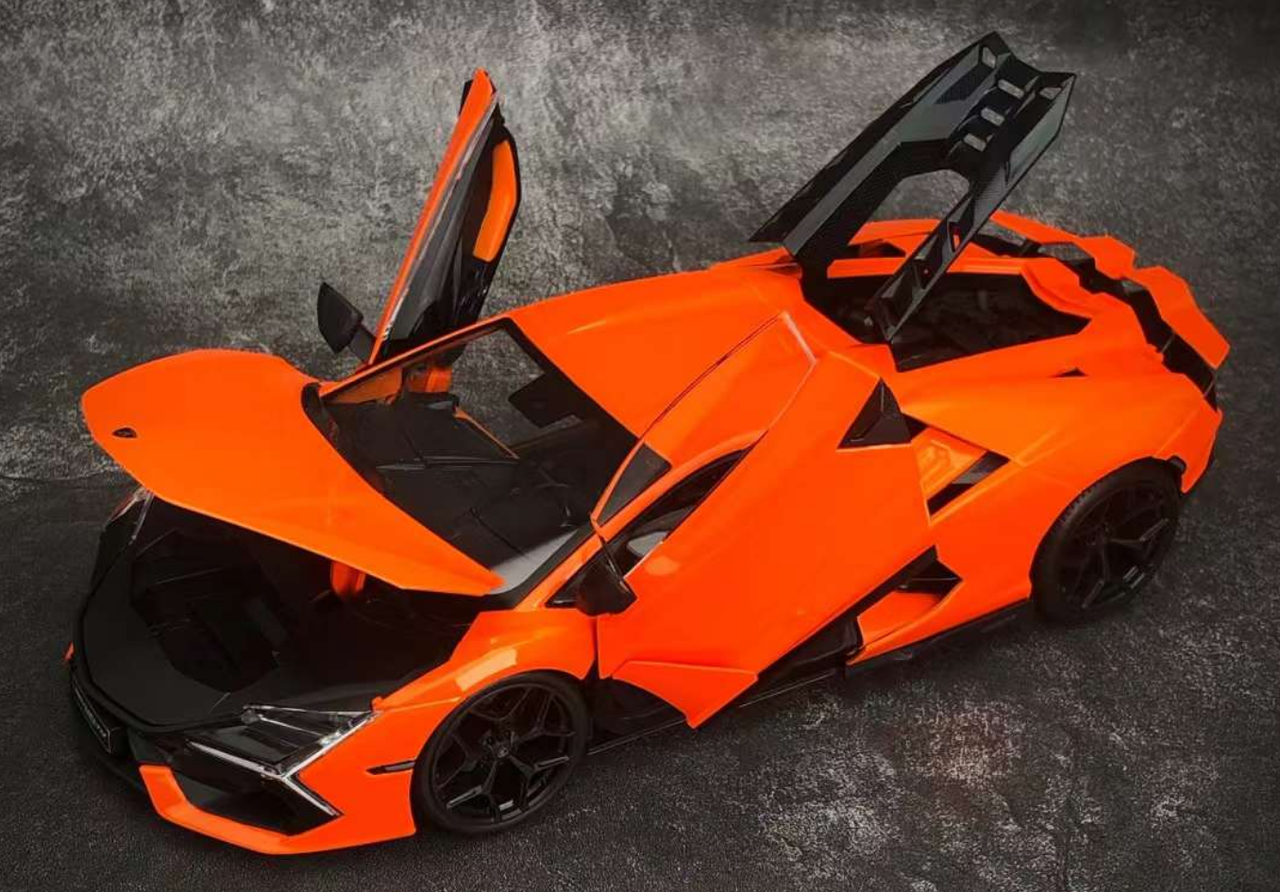 1/18 Maisto 2023 Lamborghini Revuelto Hybrid (Orange) Diecast Car Model