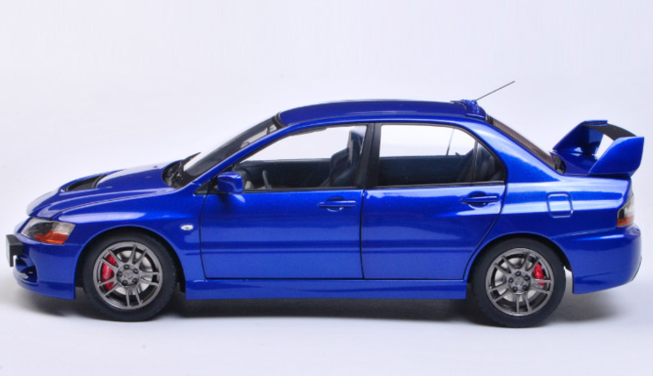 1/18 Super A SuperA Mitsubishi Evo 9 Evo9 Evo IX 9th Generation (Blue) Diecast Car Model Limited