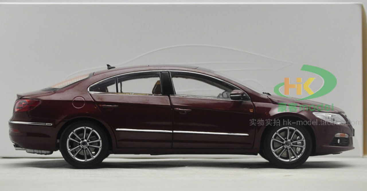 1/18 Dealer Edition Volkswagen VW CC (Dark Red) Diecast Car Model