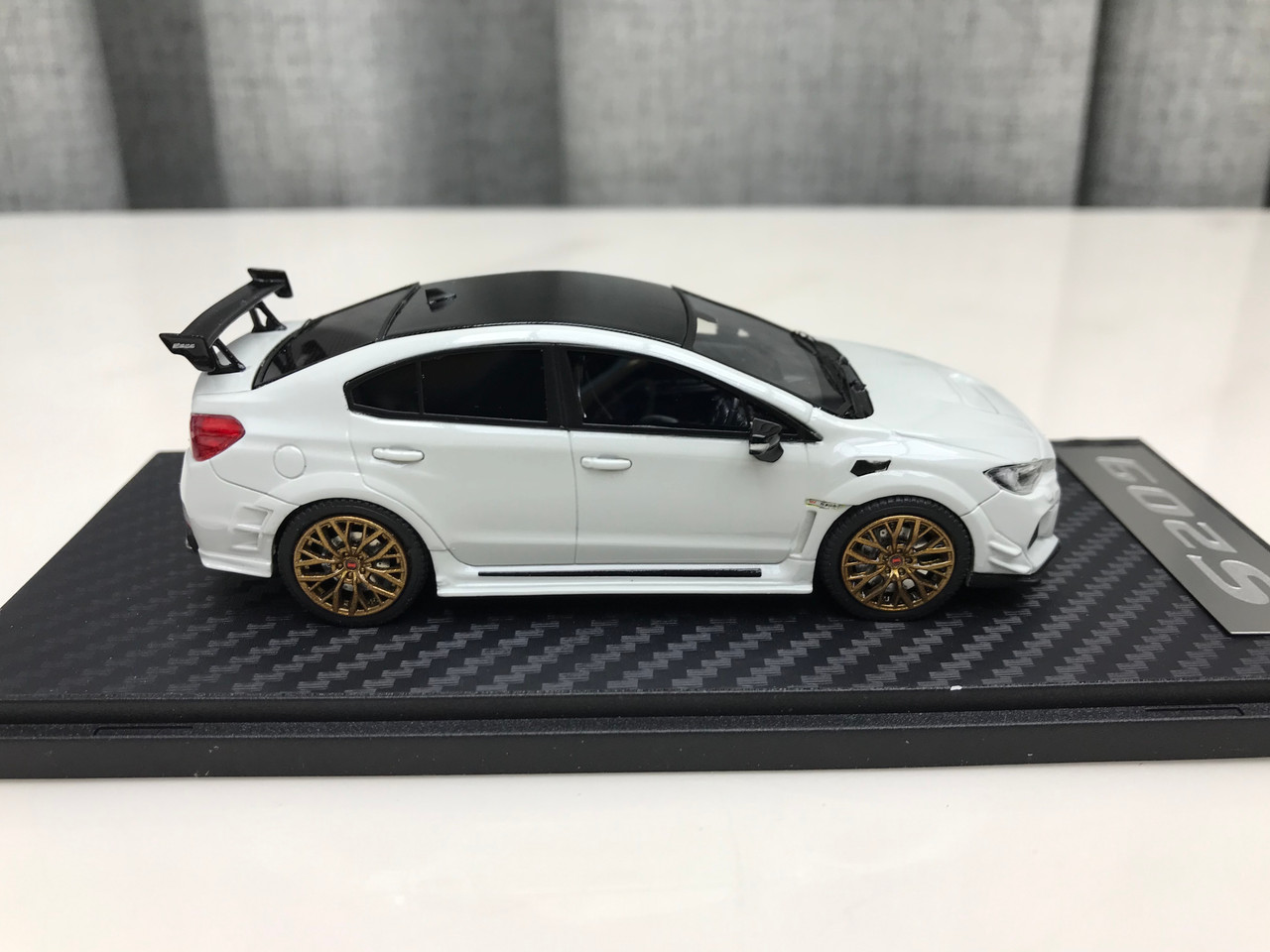 1/43 Sunyork Subaru WRX STi S209 (White) Diecast Car Model