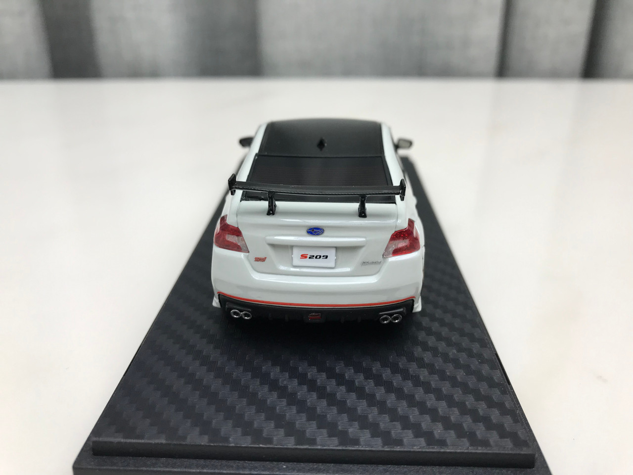 1/43 Sunyork Subaru WRX STi S209 (White) Diecast Car Model