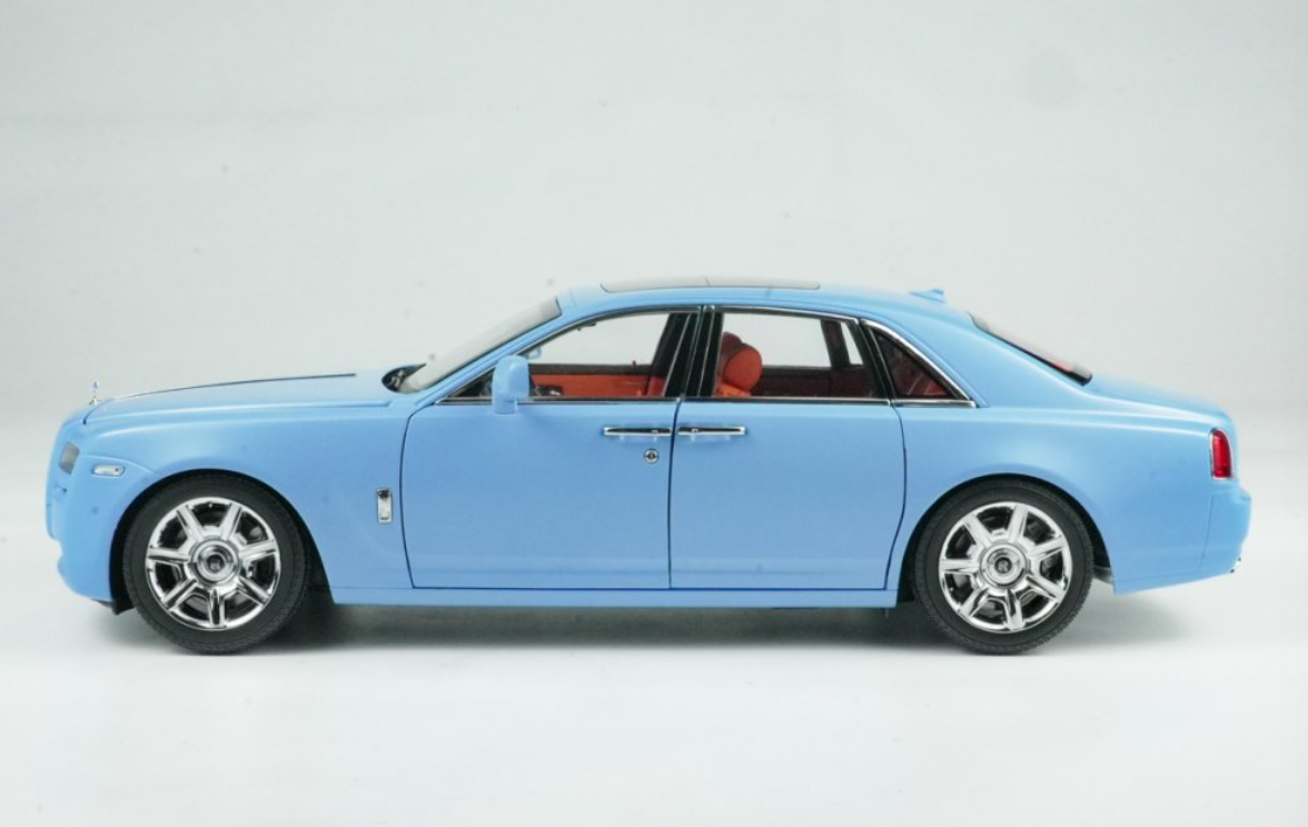 1/18 Kyosho Rolls-Royce RR Ghost (Light Blue) Diecast Car Model