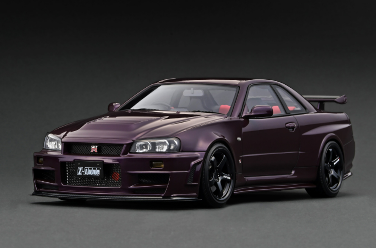 限定品 hpi MIRAGE R34 スカイライン GT-R ニスモ CRS hpiミラージュ 1/43 日産 スカイライン ニスモ R34 GT-R Z-tune