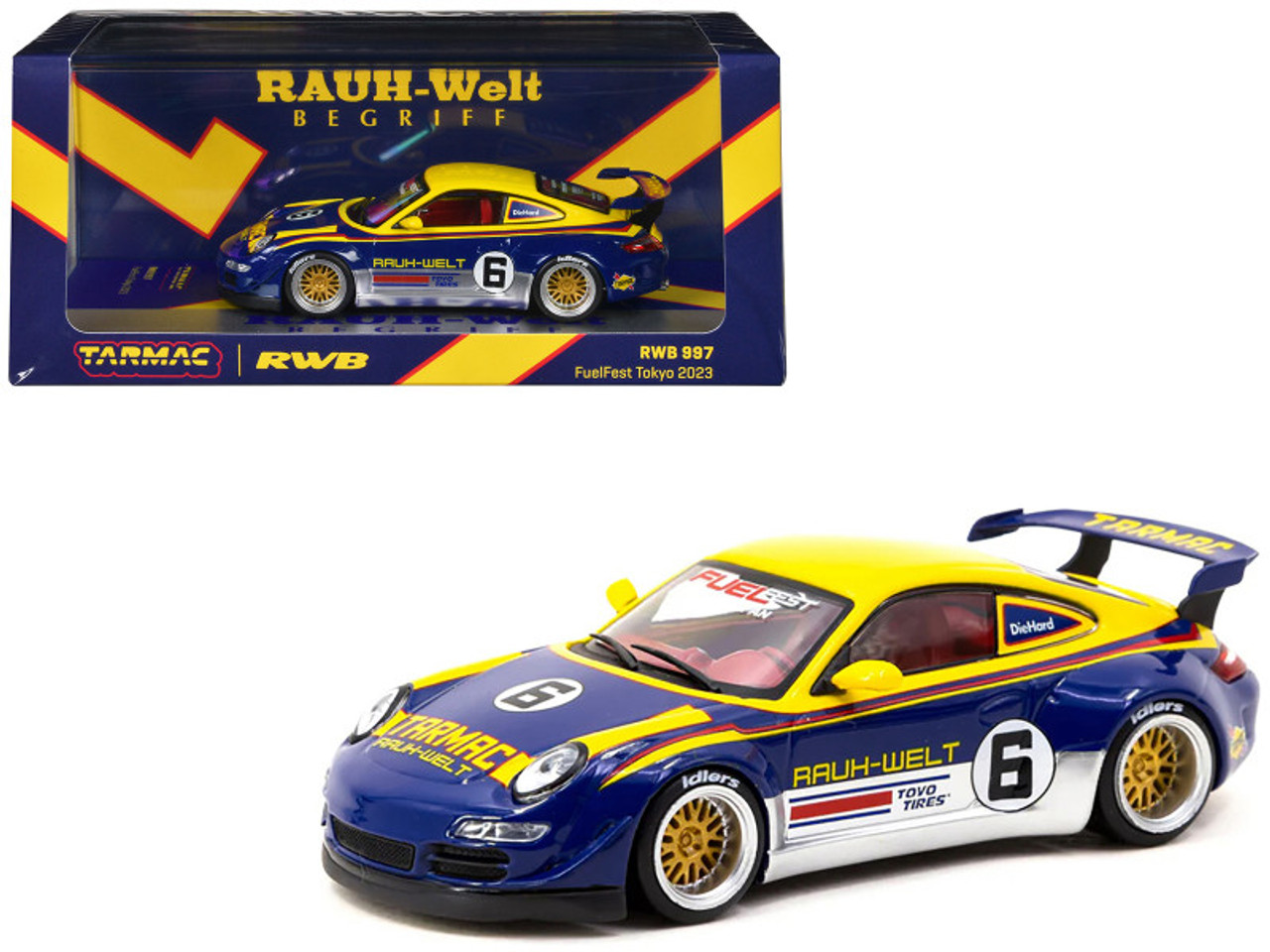 ファイヤーバード 1/43 Tarmac Works Porsche RWB 997 FuelFest Tokyo 2023