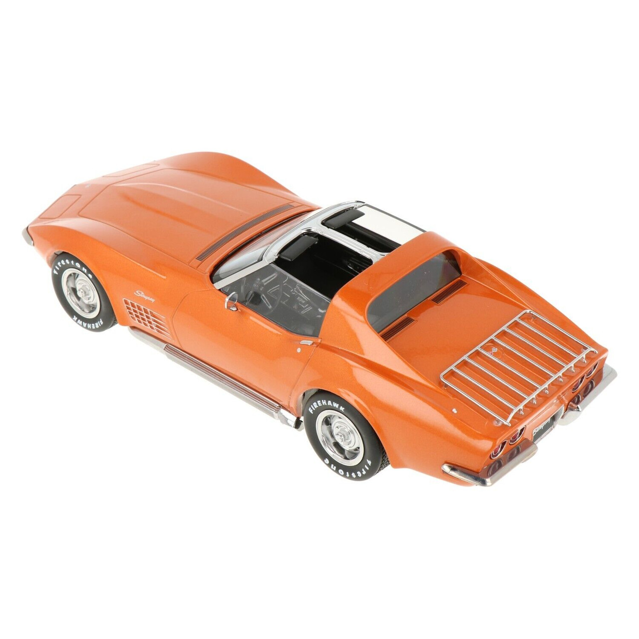 1/18 KK-Scale 1972 Chevrolet Corvette C3 (Orange Metallic) Diecast Car Model