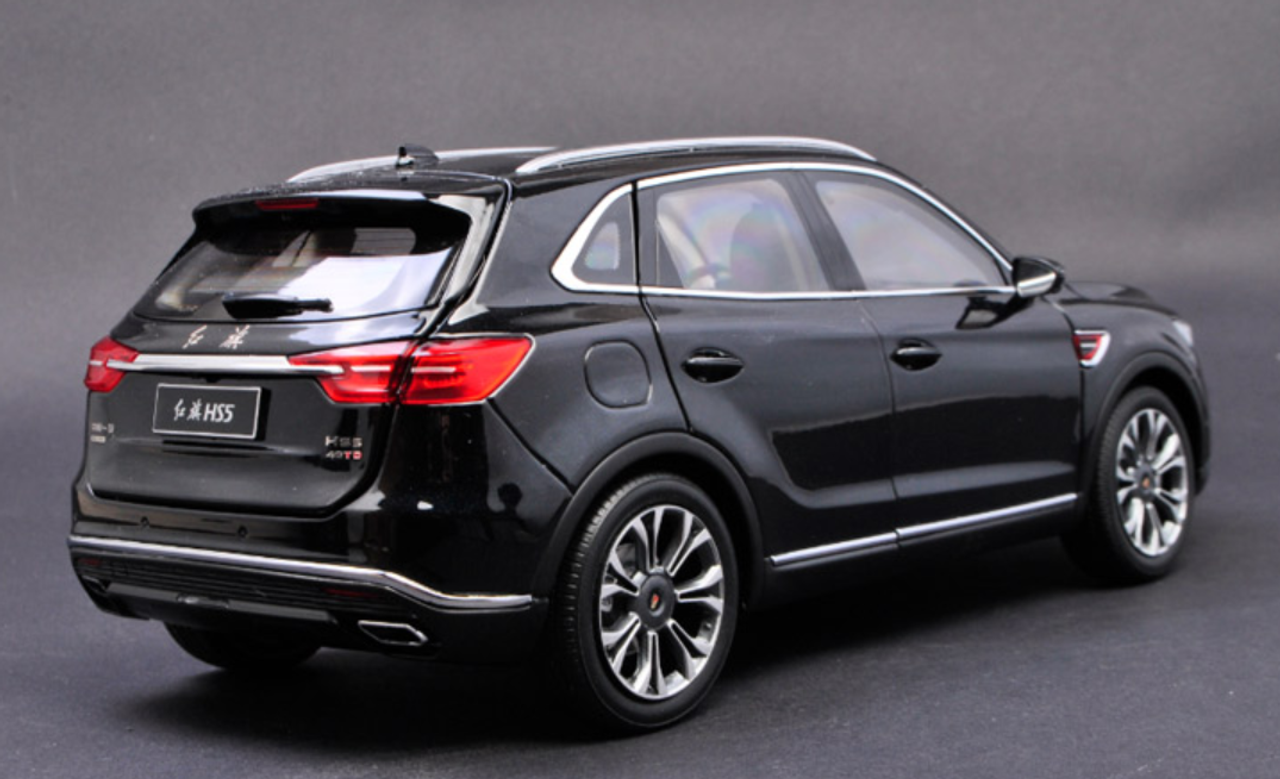 1/18 Dealer Edition Hongqi HS5 (Black) Diecast Car Model