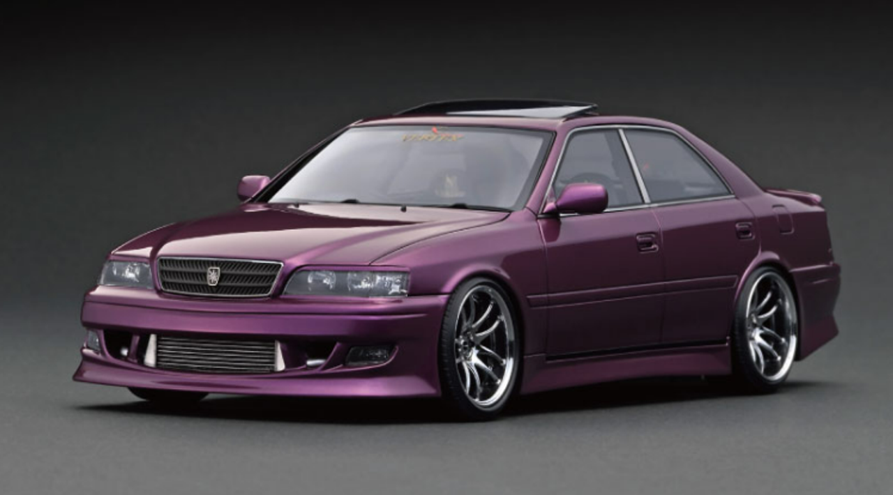 1/18 Ignition Model Toyota VERTEX JZX100 Chaser Purple Metallic