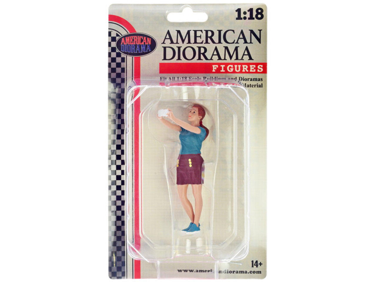 "Figure18 Series 1" Figure 702 for 1/18 Scale Models by American Diorama