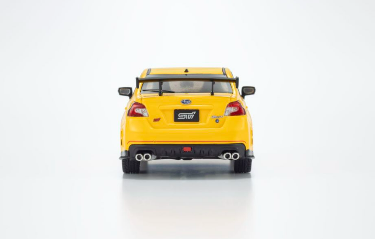 1/43 Kyosho Subaru S207 NBR Challenge Package Yellow Edition Resin Car Model