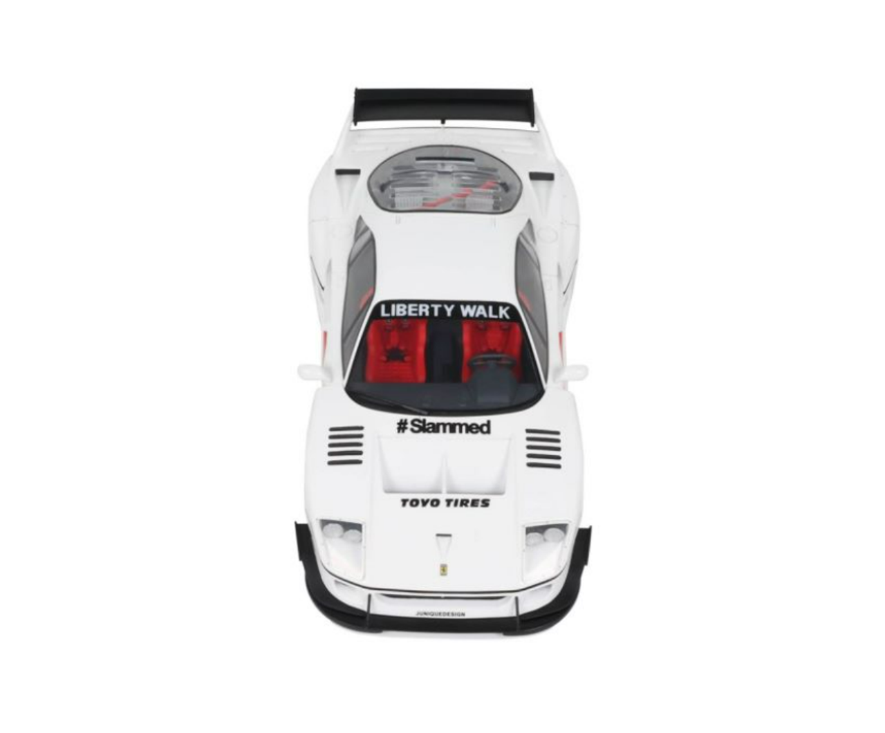 1/18 GT Spirit 2023 Ferrari F40 LB-Works (White) Car Model