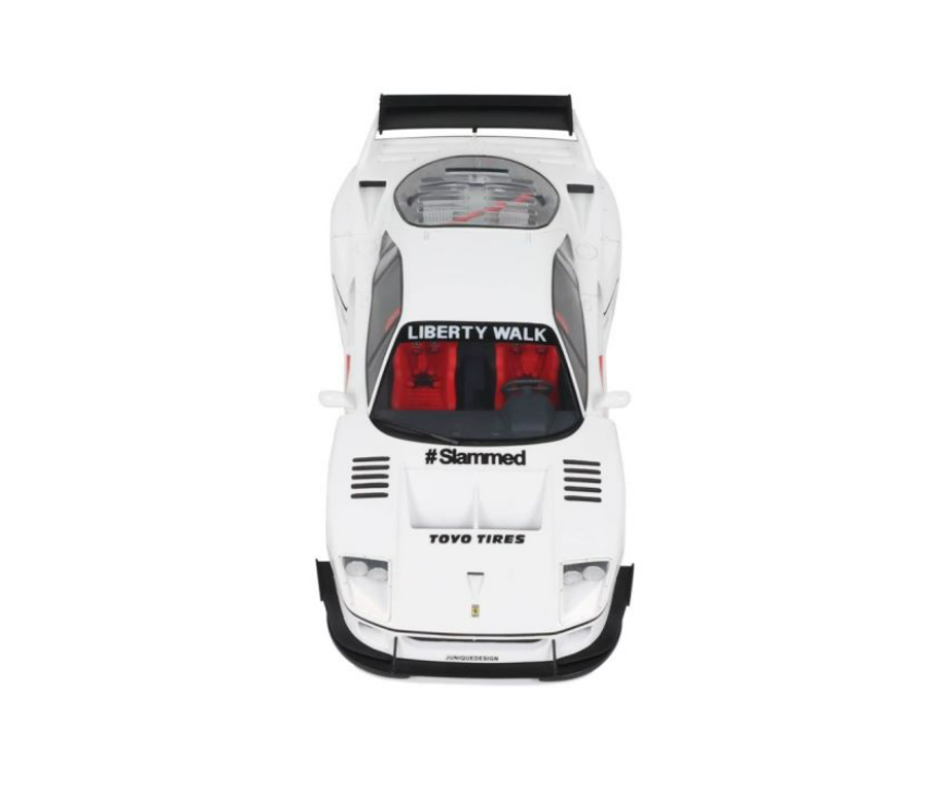 1&frasl;18 GT Spirit 2023 Ferrari F40 LB-Works (White) Car Model