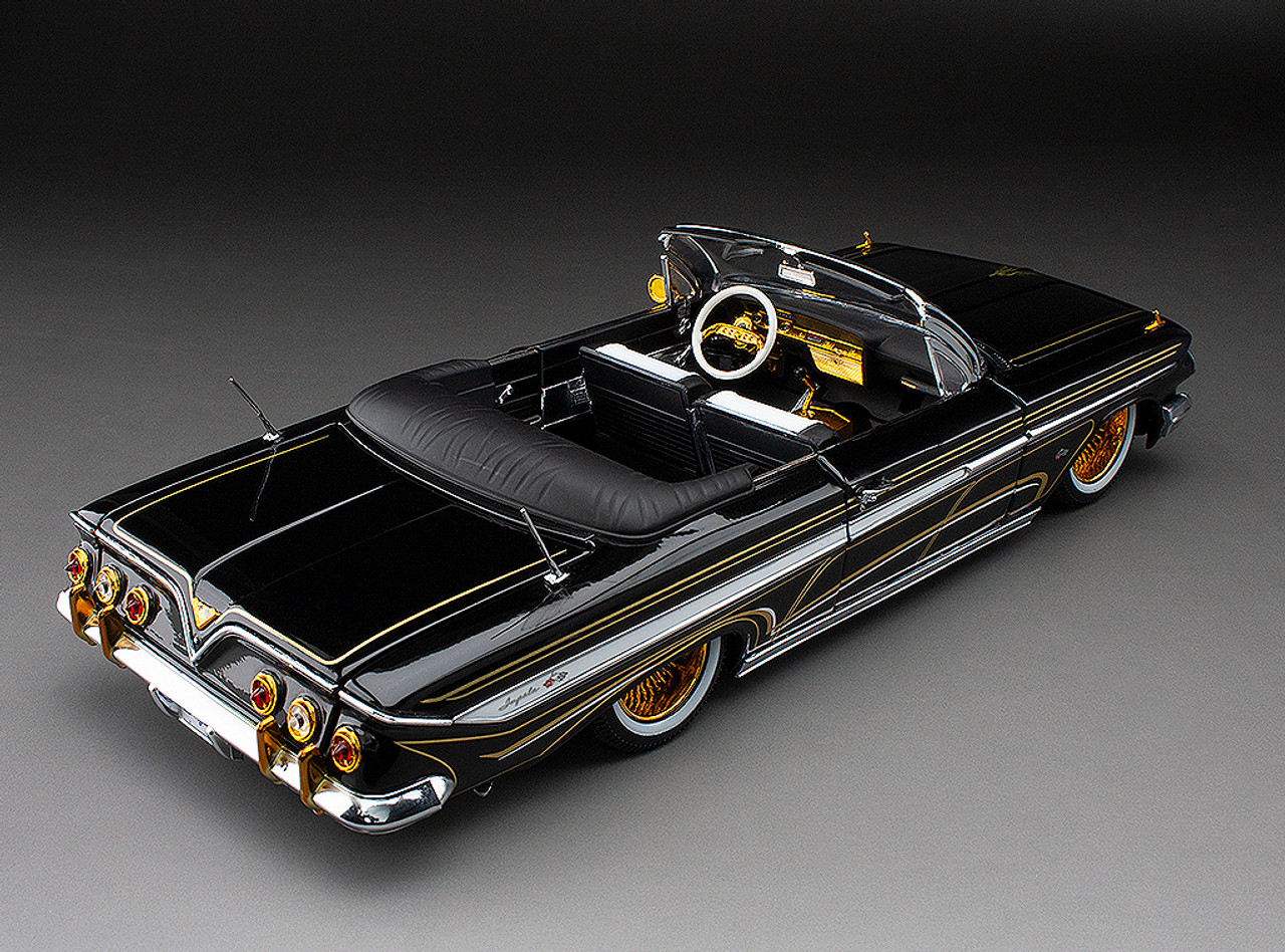 サンスター 1961 シボレー インパラ 1/18 Sunstar 1/18 Sunstar 1961 Chevrolet Impala Open Convertible Lowrider