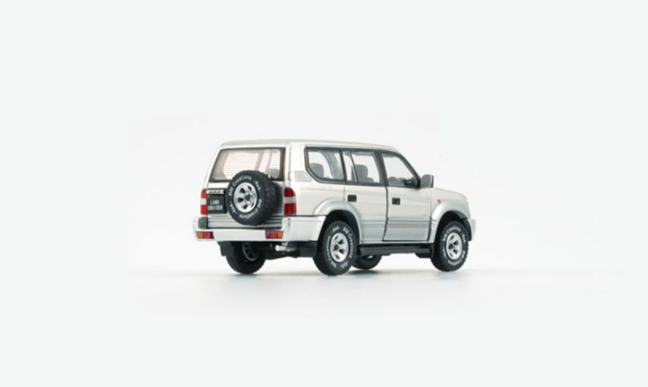 1/64 BM Creations Toyota Land Cruiser Prado LC95 -Silver (RHD)