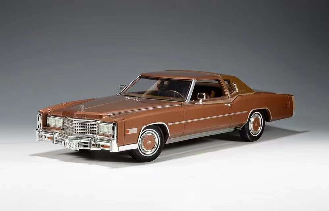 1/18 Stamp Models 1978 Cadillac Eldorado Biarritz (Bronze Brown) Car Model Limited 60 Pieces