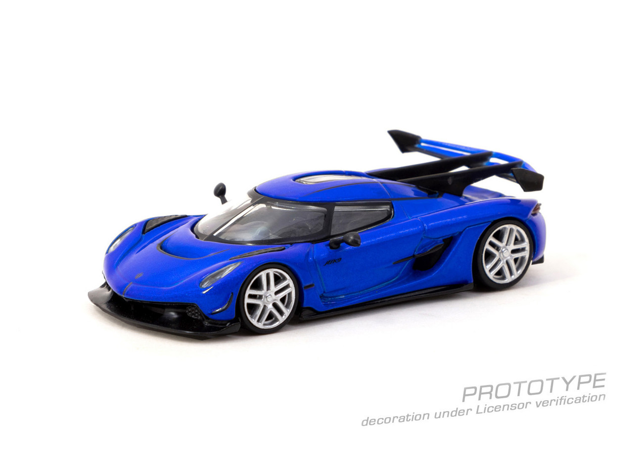 1/64 Tarmac Works Koenigsegg Jesko Attack (Blue) Diecast Car Model