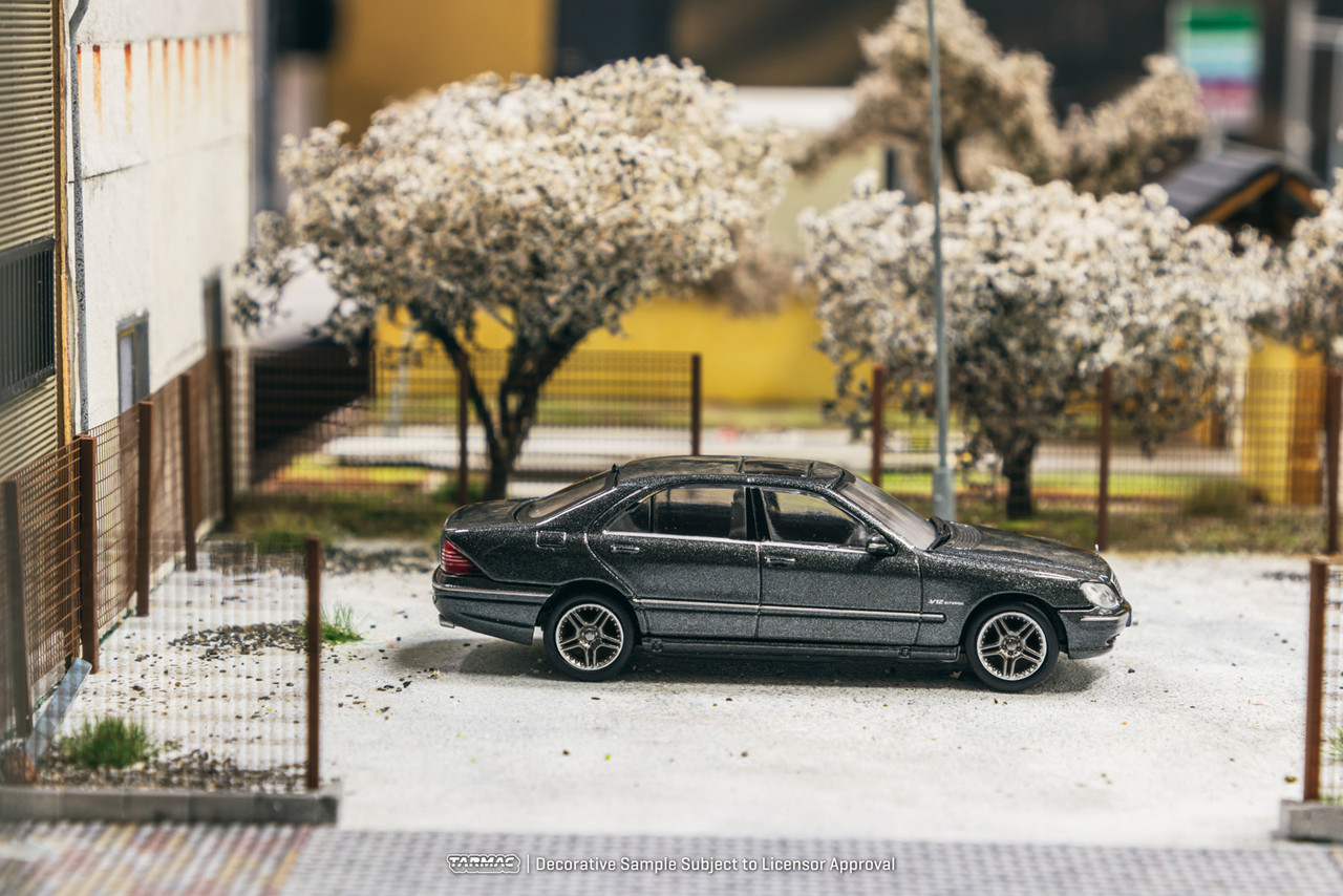 1/64 Tarmac Works Mercedes-Benz S65 AMG (Grey) Diecast Car Model