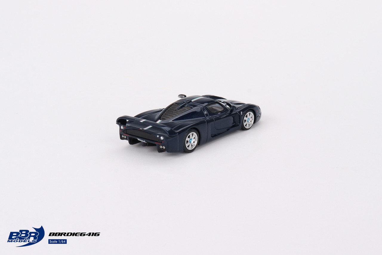 1/64 BBR Maserati MC12 Stradale Blue Metallic w/ Stripe