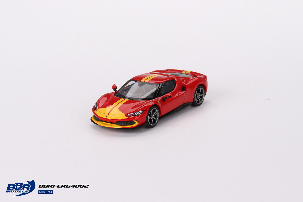 1/64 BBR Ferrari 296 GTB Assetto Fiorano Rosso Corsa