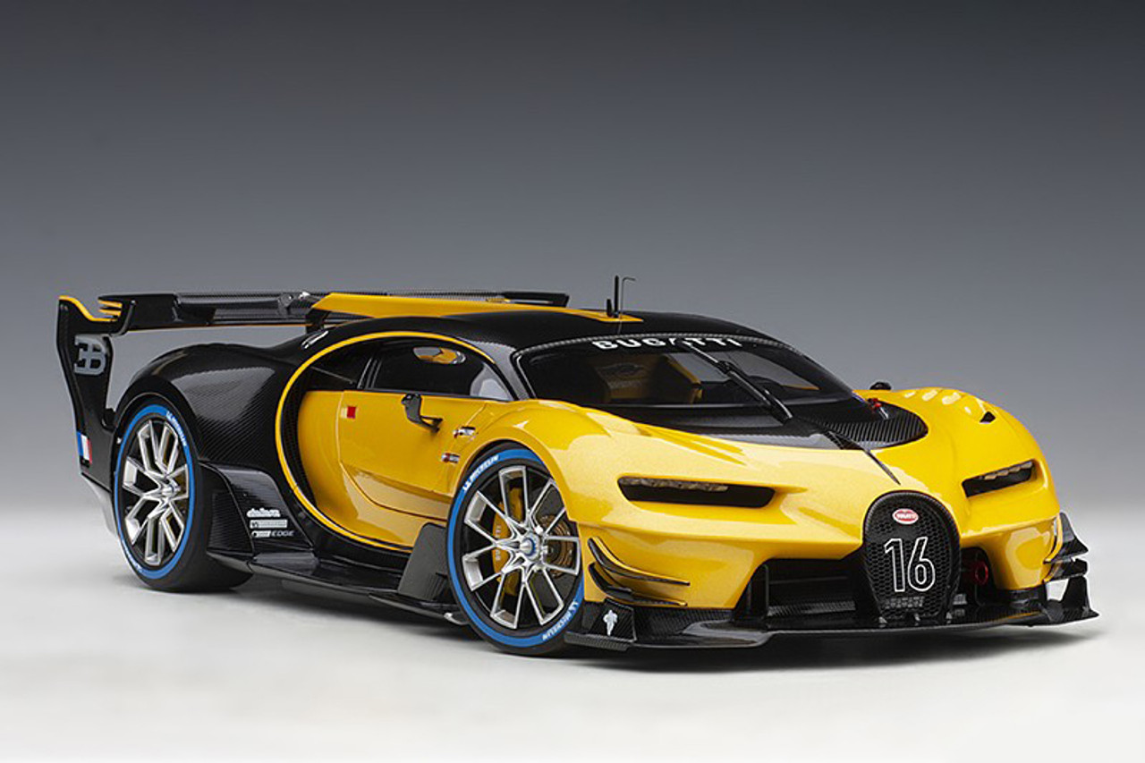 1/18 オートアート Bugatti Vision GTスケール ミニカー 1/18 AUTOart Bugatti Chiron Vision GT (Red & Black) Car