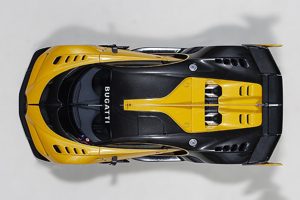 1/18 AUTOart Bugatti Chiron Vision GT (Yellow / Black